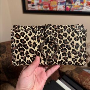 Leopard Print Women's Clutch